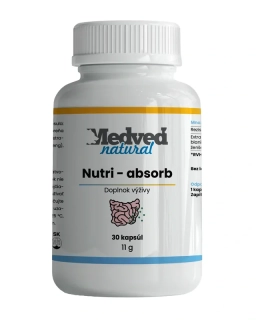 Nutri-absorb 30 kapsúl Medveď natural 