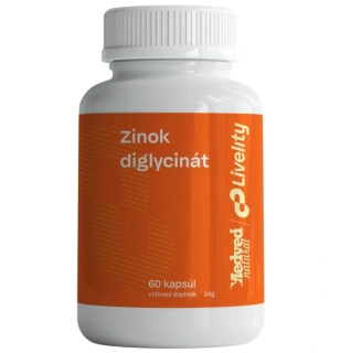 Zinok diglycinát 60 kapsúl Medveď natural