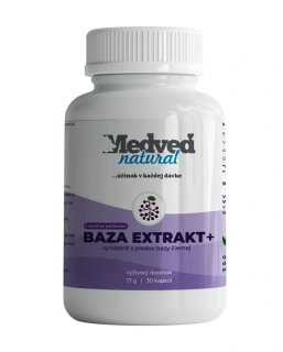 BAZA EXTRAKT+ 30 kapsúl Medveď natural 