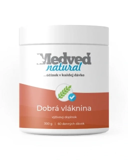 Dobrá vláknina 300g Medveď natural
