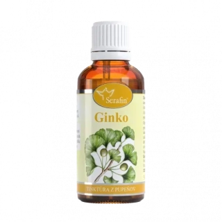 Ginko – tinktúra z pupeňov 50ml