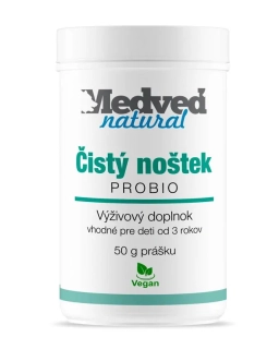 Čistý noštek PROBIO 50g Medveď natural