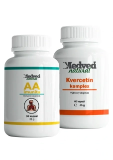 AA imunita 30 kapsúl + Kvercetín komplex 60 kapsúl