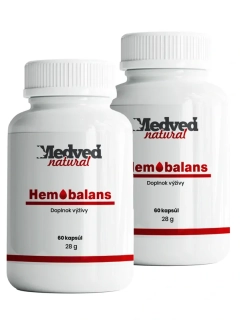 2x Hemo balans po 60 kapsúl (120 kapsúl spolu)