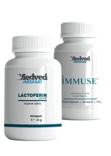 LACTOFERIN pure 60 kapsúl + IMMUSE 30 kapsúl