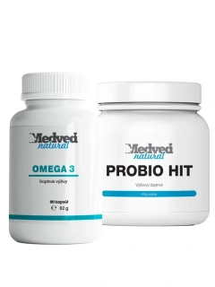 Omega 3 po 90 kapsúl + Probio HIT 60g