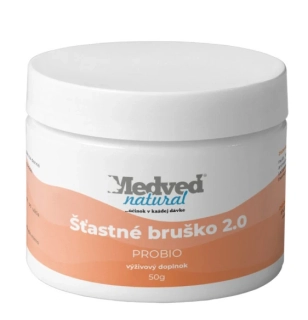 Šťastné bruško probio 50g Medveď natural