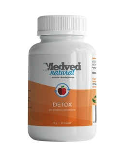DETOX 30 kapsúl Medveď Natural