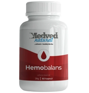 Hemo balans 60 kapsúl Medveď natural