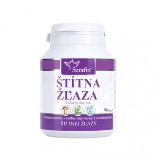 Štítna žľaza - prírodné kapsuly 90ks kapsúl