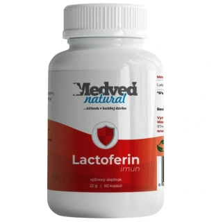 Lactoferin imun 60 kapsúl Medveď natural 