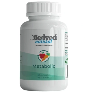 Metabolic 30 kapsúl Medveď natural 