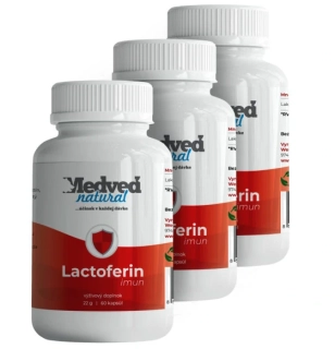 3x LACTOFERIN imun po 60 kapsúl (180 kapsúl spolu)