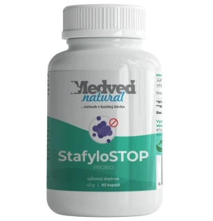StafyloSTOP 60 kapsúl Medveď natural