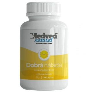 Medveď natural Dobrá nálada 30 kapsúl