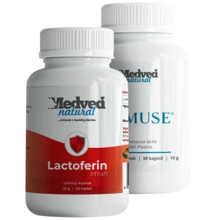 Lactoferin imun 60 kapsúl + IMMUSE 30 kapsúl