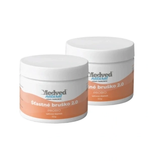 2 x Medveď natural Šťastné bruško 2.0 PROBIO 50g (spolu 100g)