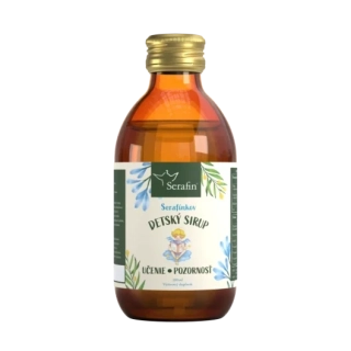 Serafínkov detský sirup 200 ml - Učenie a pozornosť