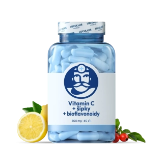 Vitamín C + šípky + bioflavonoidy 60tbl