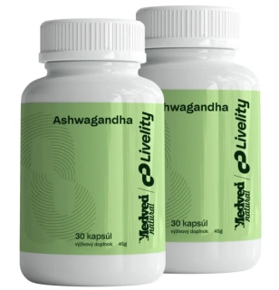 2x Medveď natural Ashwagandha 30 kapsúl