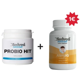 PROBIO HIT 60g + AlergIQ 30 kapsúl len za 1 €