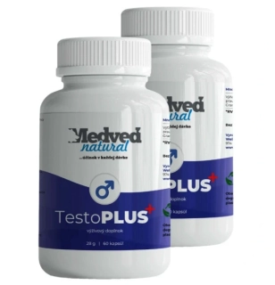 2x TestoPLUS 60 kapsúl (spolu 120 kapsúl)