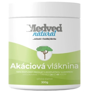 Akáciová vláknina 300g Medveď natural 