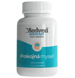 Pokojná myseľ 60 kapsúl Medveď natural