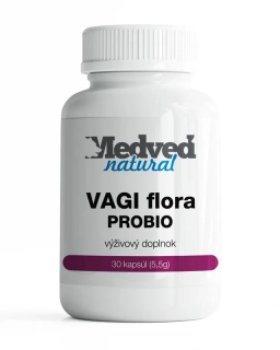 VAGI flora 30 kapsúl Medveď natural